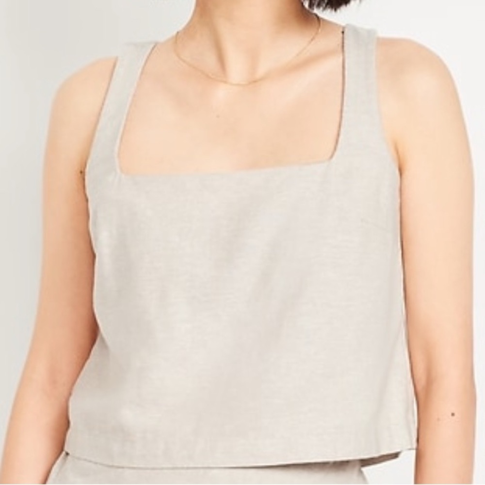Old Navy Tan Women's Tank Top